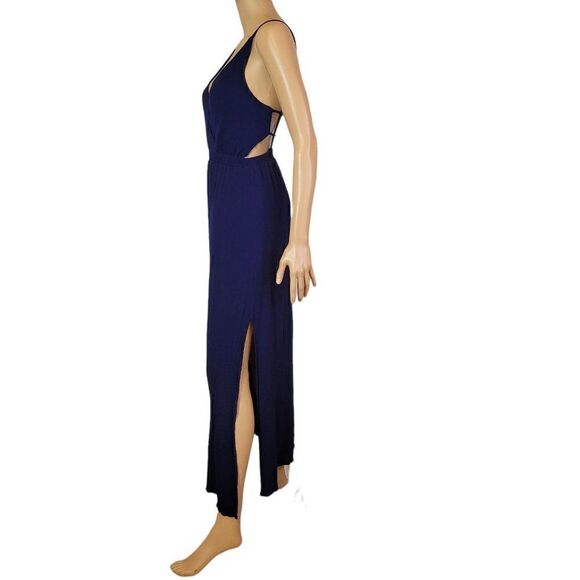 Lulus Womens Maxi Rayon Backless Dress (Size S) - Picture 3 of 7